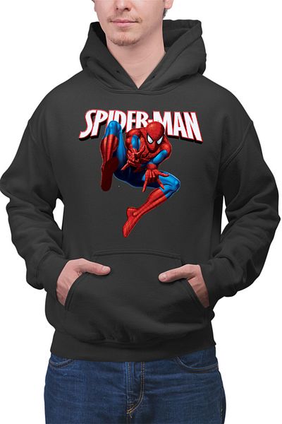 OEM Men's Hoodie Spiderman Web Hero Cartoons