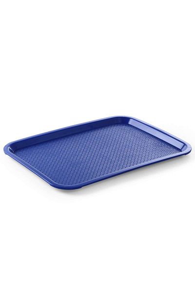 HENDI Taca z polipropylenu Fast Food 30.5x41.5cm - niebieska