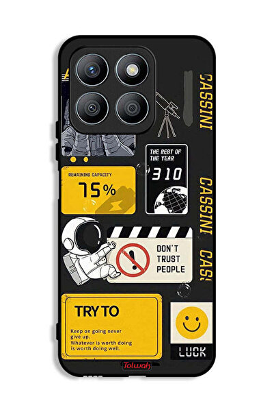 Tolwak غطاء حماية لهاتف Honor X8b بتصميم رائد فضاء