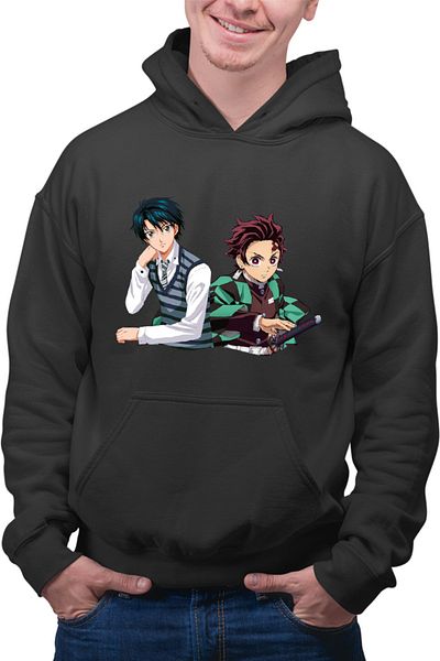 OEM Hanorac Barbati Prince of Tenis Ryouma Kimetsu no Yaiba Tanjirou Samurai