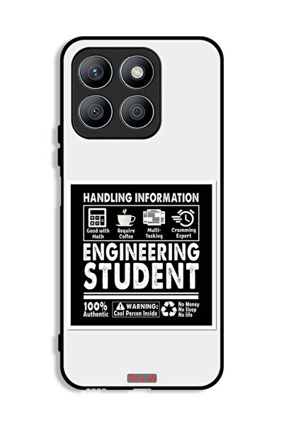 Tolwak غطاء حماية لهاتف Honor X8b - ملصق طالب هندسة