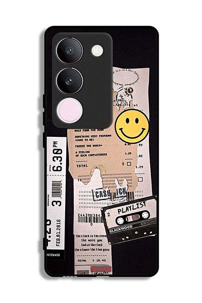 Tolwak vivo S17 Protective Case Cover Playlist Sticker