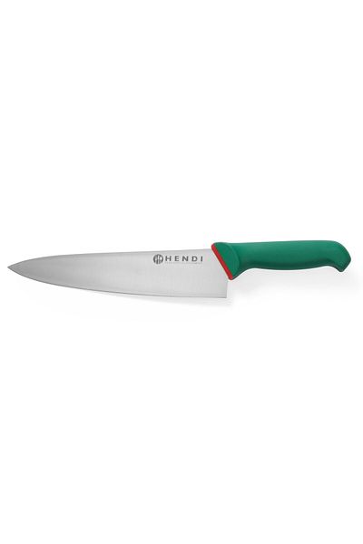 HENDI Nóż szefa kuchni do krojenia i siekania Green Line dł. 400mm - 843949