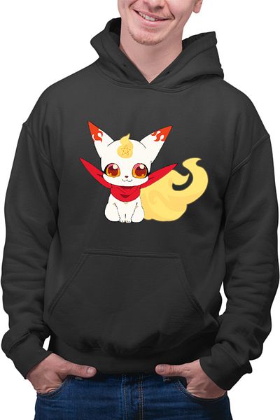 OEM Men's Hoodie Twin Star Minecraft Kinako Pet