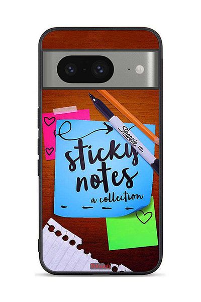 Tolwak Google Pixel 8 Protective Case Cover Sticky Notes