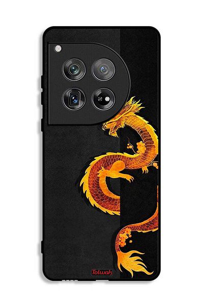 Tolwak OnePlus 12 Protective Case Cover Dragon Art