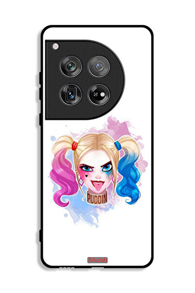Tolwak غطاء حماية لهاتف OnePlus 12 برسومات هارلي كوين