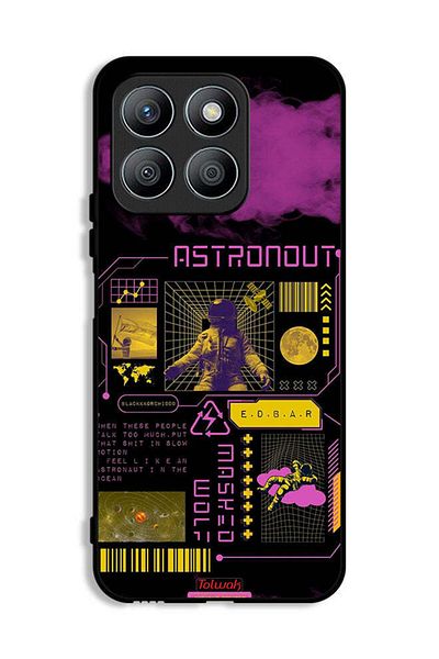 Tolwak Honor X8b Protective Case Cover Astronaut Sticker