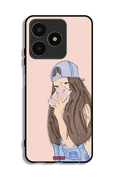 Tolwak غطاء حماية لهاتف Realme C53 لالتقاط صور سيلفي