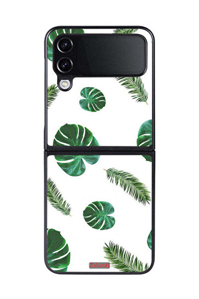 Tolwak غطاء حماية لهاتف سامسونج جالاكسي زد فليب 4 بتصميم ريش