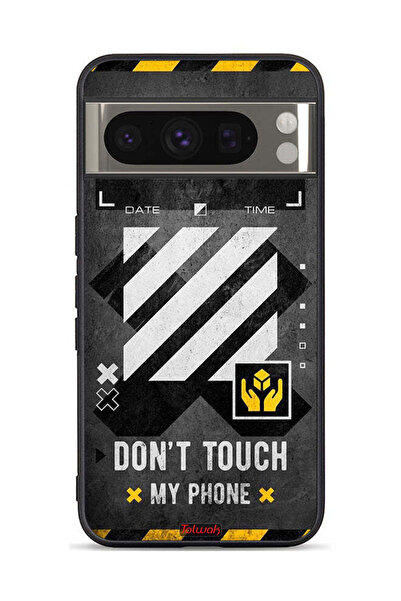 Tolwak Google Pixel 8 Pro Protective Case Cover Do Not Touch My Phone