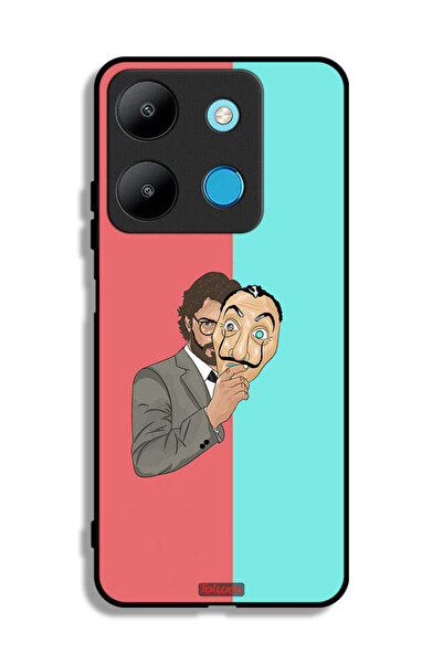 Tolwak غطاء حماية لهاتف Infinix Smart 7 من The Professor Art