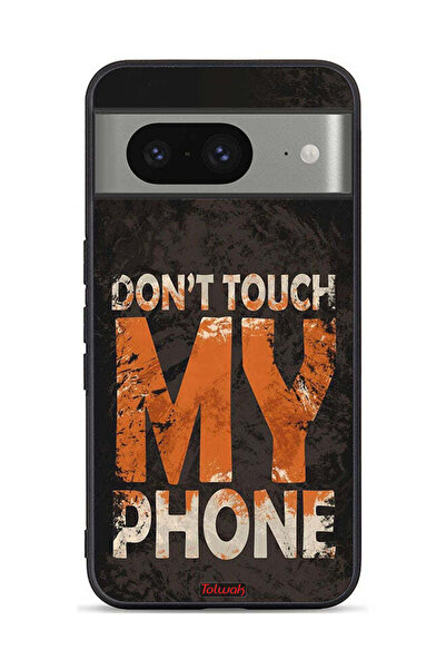 Tolwak Google Pixel 8 Protective Case Cover Do Not Touch My Phone