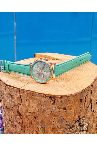JOJO KIDS Women'S, Men'S, Teenage and Children's Wristwatch, Leather Strap Watch, Elegant Quartz Watch Combo