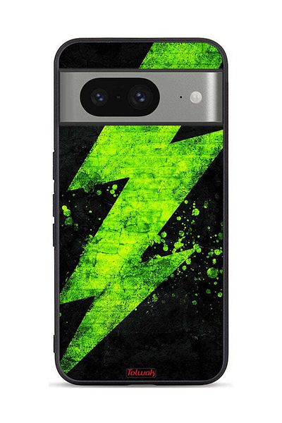 Tolwak Google Pixel 8 Protective Case Cover Electric Pattern