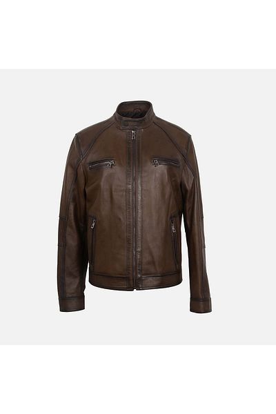 KEMAL TANCA Men's Leather Coat 049