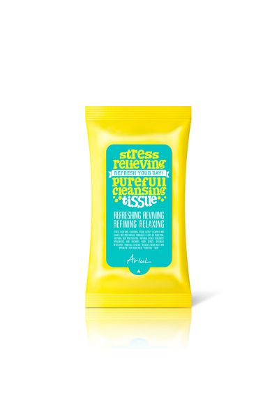 Ariul Șervețele de curatare a tenului Stress Relieving Purefull Cleansing Tissue 15buc