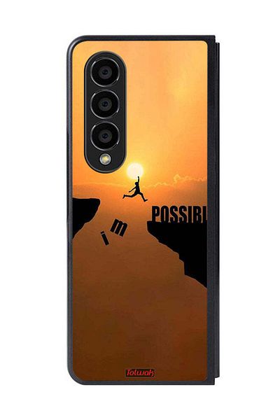 Tolwak Samsung Galaxy Z Fold 4 Protective Case Cover I Am Possible