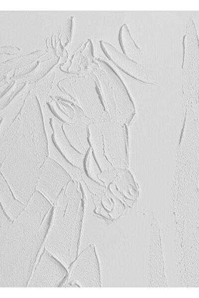 The Mia Kabartma Kanvas Tablo 100x100 cm TBL0078