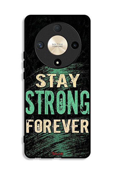 Tolwak Honor X9b Protective Case Cover Stay Strong Forever