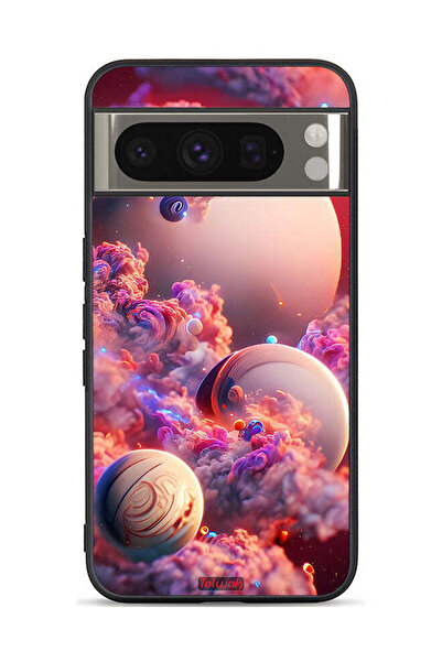 Tolwak غطاء حماية لجهاز Google Pixel 8 Pro بتصميم غيوم وفن تجريدي
