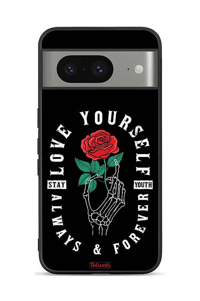 Tolwak Google Pixel 8 Protective Case Cover Love Yourself Always