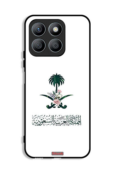 Tolwak غطاء حماية لهاتف Honor X8b - علامة زهور المملكة العربية السعودية