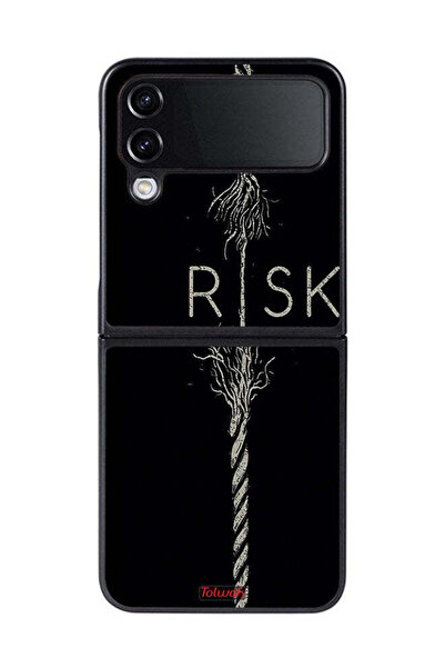Tolwak غطاء حماية لجهاز Samsung Galaxy Z Flip 4 من Risk
