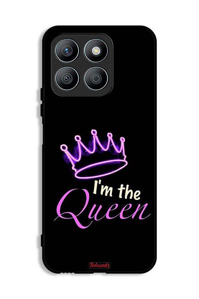 Tolwak Honor X8b Protective Case Cover I Am The Queen