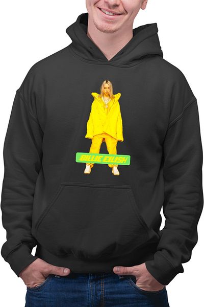 OEM Men's Hoodie Billie Eilish Comfy Fashion Artist Pop Music Album