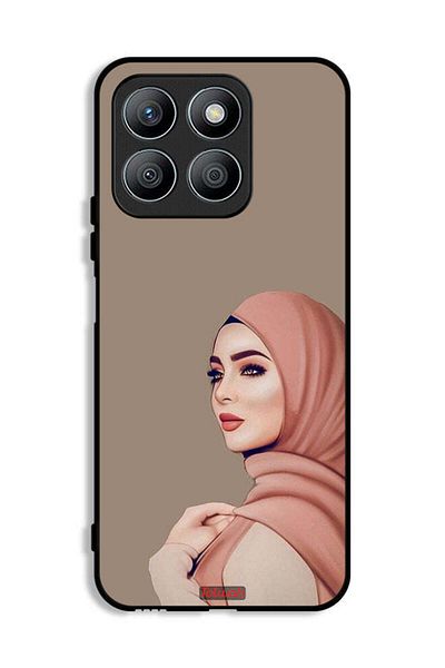 Tolwak Honor X8b Protective Case Cover Beautiful Hijab Girl
