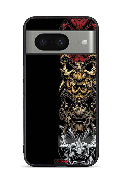 Tolwak غطاء حماية لهاتف Google Pixel 8 مع رسومات فنية للرؤوس