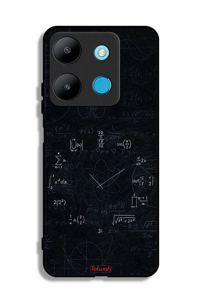 Tolwak Infinix Smart 7 Protective Case Cover Maths Clock