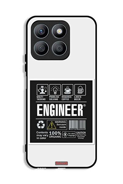 Tolwak غطاء حماية لهاتف Honor X8b - ملصق مهندس