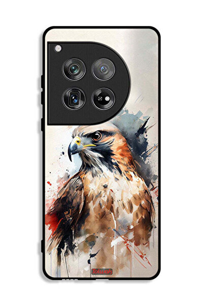 Tolwak غطاء حماية لهاتف OnePlus 12 بتصميم فن النسر التجريدي