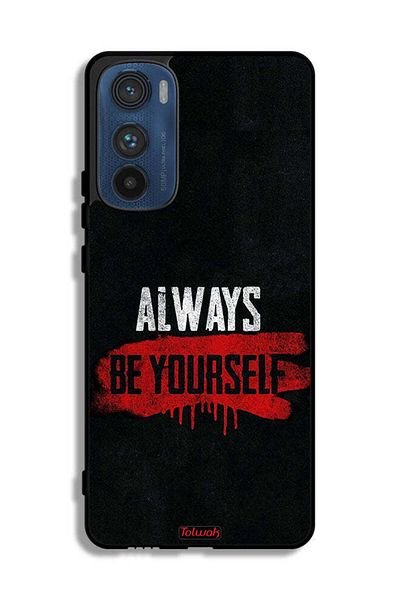 Tolwak Motorola Edge 30 Protective Case Cover Always Be Yourself