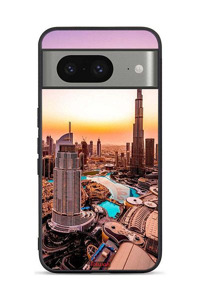 Tolwak Google Pixel 8 Protective Case Cover Downtown Dubai
