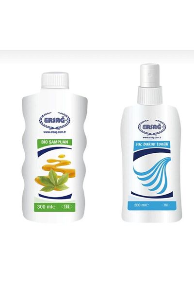 Ersağ Bio Shampoo 300 ml + Hair Care Tonic 200 ml
