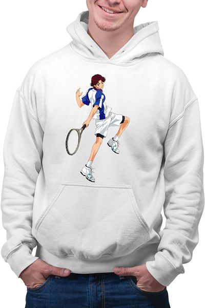 OEM Men's Hoodie Prince of Tennis Ikumaru Eiji Energetic Pose Equipment