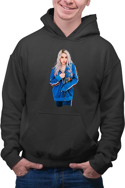 OEM Men's Hoodie Billie Eilish American Singer Songwriter Ocean Eyes