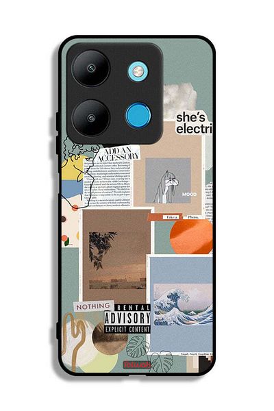 Tolwak Infinix Smart 7 Protective Case Cover She Is Electric