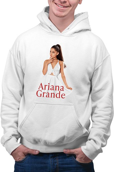 OEM Men's Hoodie Ariana Grande Stunning Beautiful Singer Actress