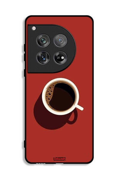Tolwak غطاء حماية لهاتف OnePlus 12 بتصميم فنجان قهوة