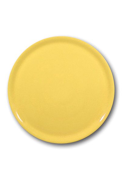 HENDI Farfurie de pizza din porțelan Durable Speciale, galbenă, 330 mm - set de 6.