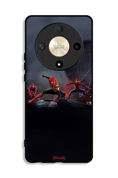 Tolwak Honor X9b Protective Case Cover Three Spiders