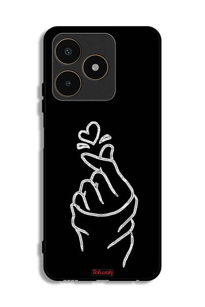 Tolwak Realme C53 Protective Case Cover Snap Love