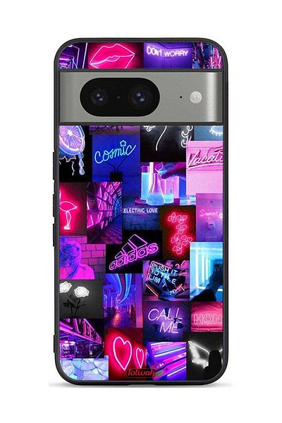 Tolwak Google Pixel 8 Protective Case Cover Comic