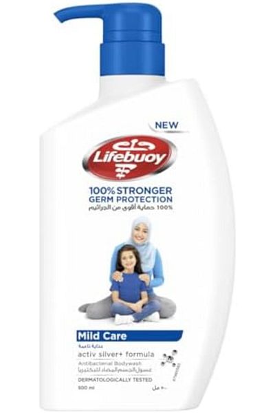 LİFEBUOY Lifebuoy Body Wash 500ml Soft Care Blue English