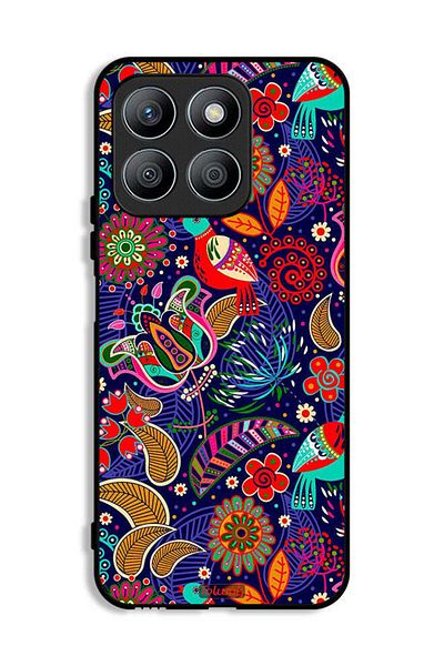 Tolwak Honor X8b Protective Case Cover Birds And Floral Pattern
