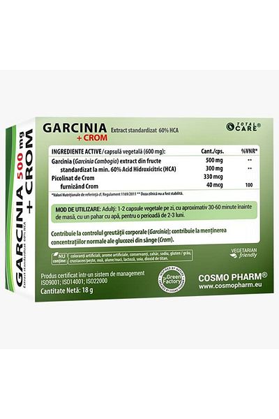 Cosmo Pharm GARCINIA + CROM
